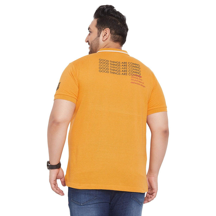 Men Plus Size Chiko Printed Polo Tshirt