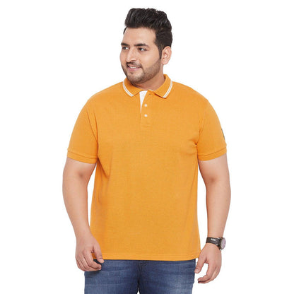 Men Plus Size Chiko Printed Polo Tshirt