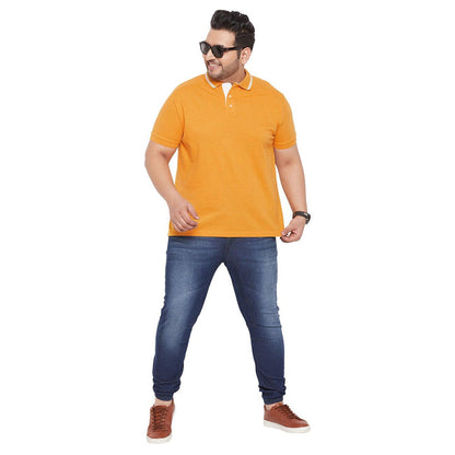 Men Plus Size Chiko Printed Polo Tshirt