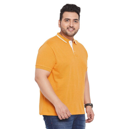 Men Plus Size Chiko Printed Polo Tshirt