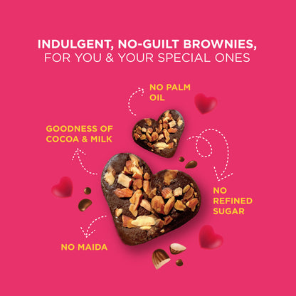 Special Valentines Gift for your Partner   Premium Hamper with Gulit Free Chocolates Cookies Brownies and more  Valentines Day Card for your Partner