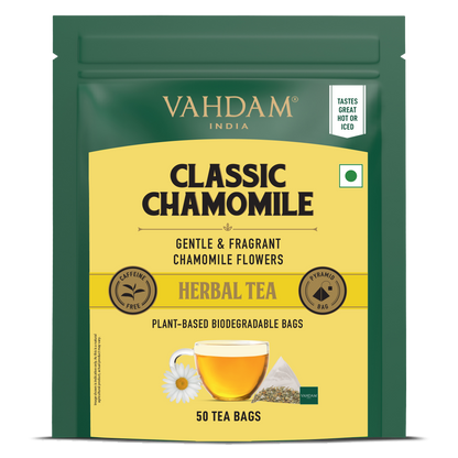 Classic Chamomile Herbal Tea Tisane 50 Count