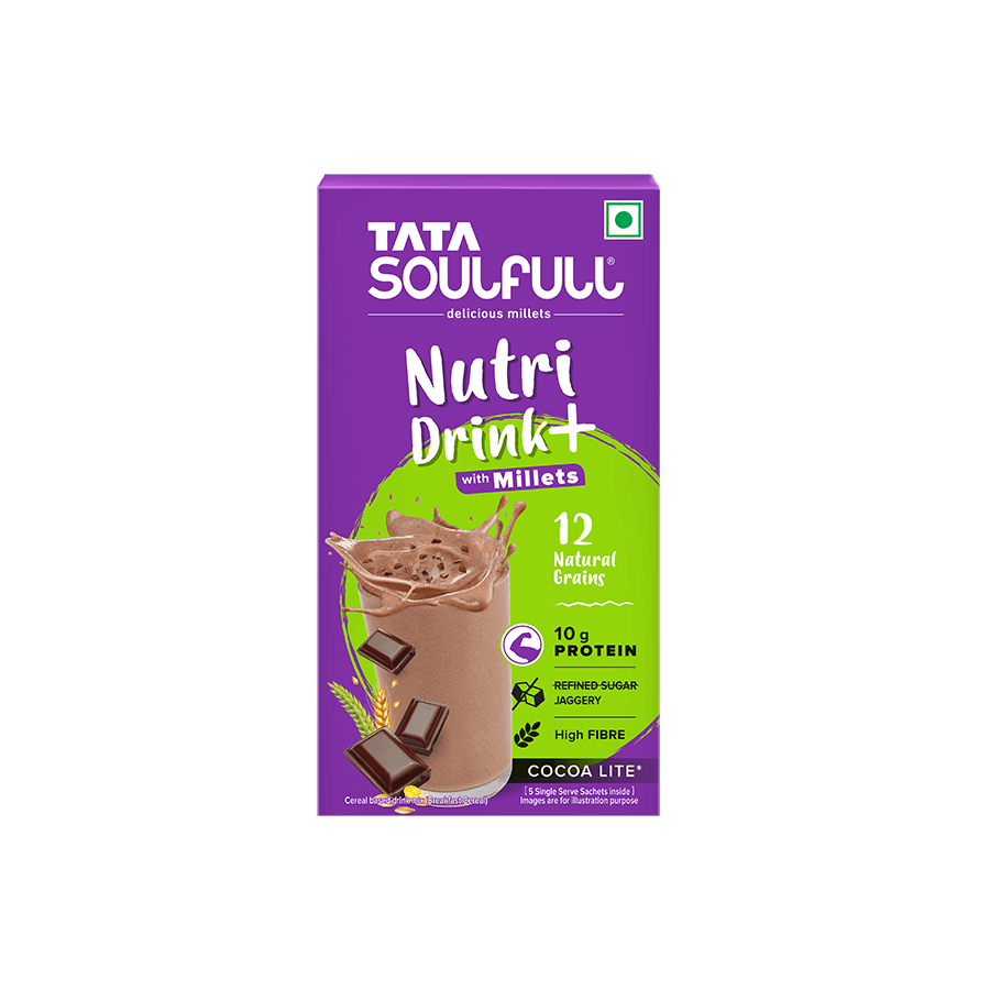 Millet Muesli - Fruit  Nut 500g  Nutri Drink Cocoa Lite 175g  675g