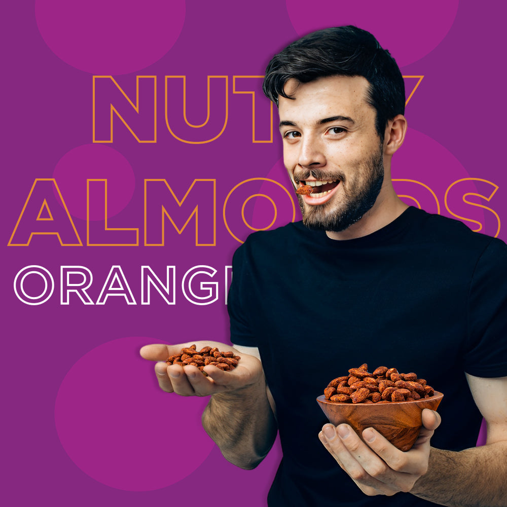 Nutty Almonds- Orange Cocoa-60gms -Pack of 5