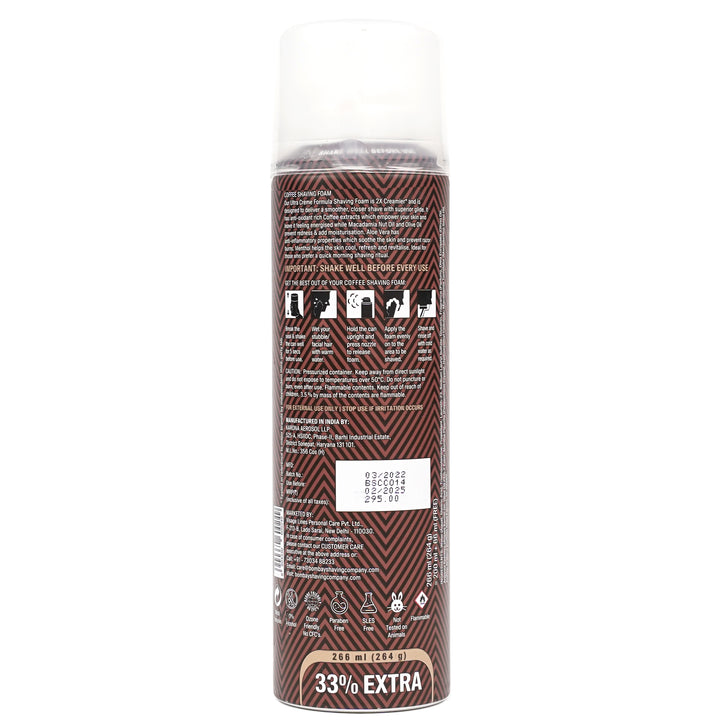 Coffee Shaving Foam 264g