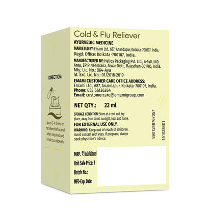 Cold  Flu Reliever Spray 22ml