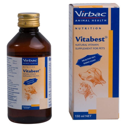 Virbac Calcium  Multivitamin Supplement Combo for Dogs  Cats