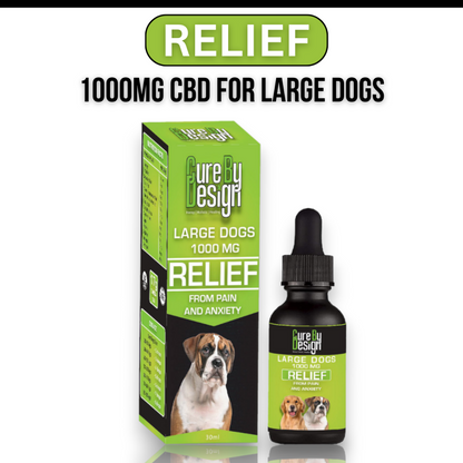 Cure By Design Relief Oil for Dogs 30ml