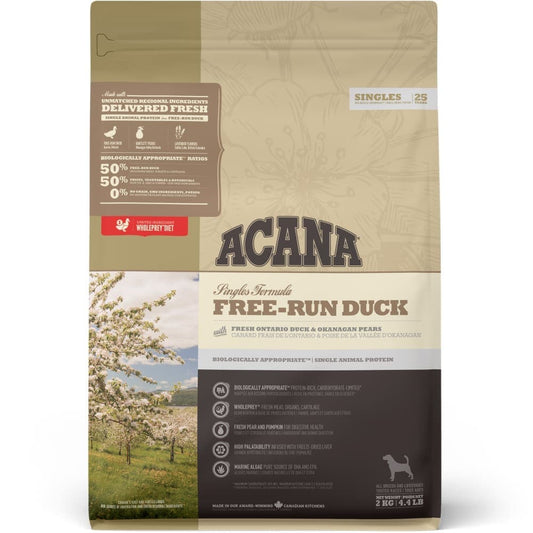 Acana Free Run Duck Dog Dry Food All Breeds