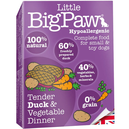 Little Big Paw Duck  Vegetable Dinner Dog Wet Food