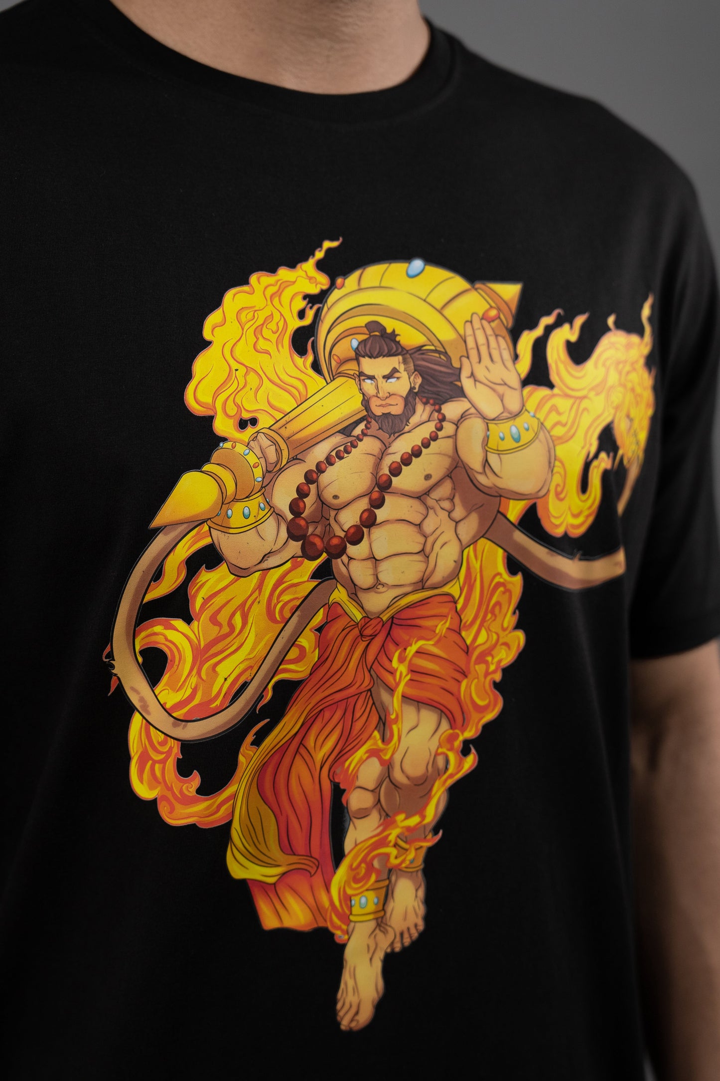 Fury of Hanuman Regular Fit T-shirt