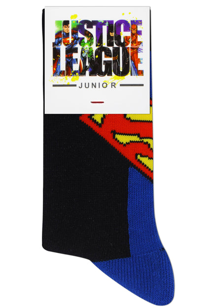 Justice League By Balenzia Crew Socks for Kids Pack of 3 Pairs1U