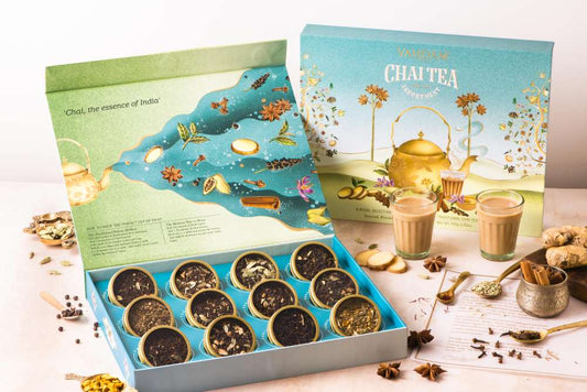 Chai Tea Assortment Gift Set 12 Teas