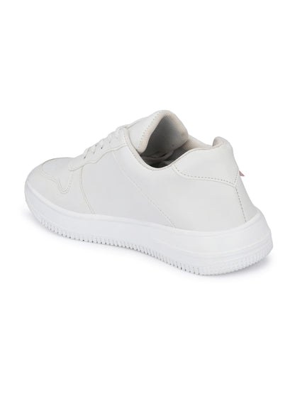Woakers Mens Comfort Shoes  SH-100-WHITE