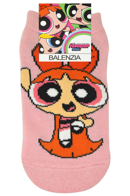 Powerpuff Girls By Balenzia Low Cut Socks for Kids Pack of 3 Pairs1U