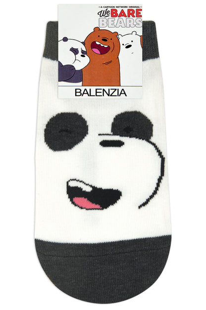 We Bare Bears By Balenzia Low Cut Socks for Kids Pack of 3 Pairs1U4-6 YEARS