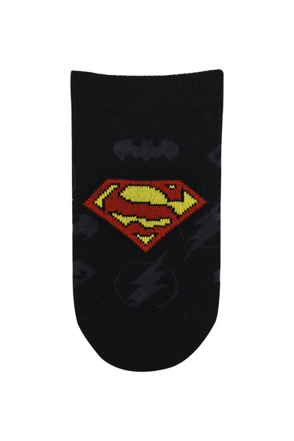 Justice League By Balenzia Low Cut Socks for Kids Pack of 3 Pairs1U