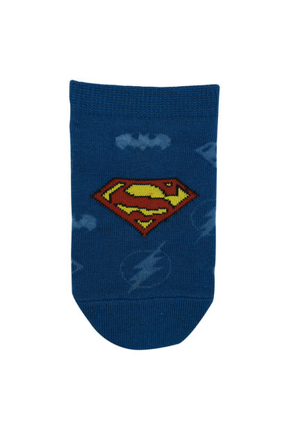 Justice League By Balenzia Low Cut Socks for Kids Pack of 3 Pairs1U