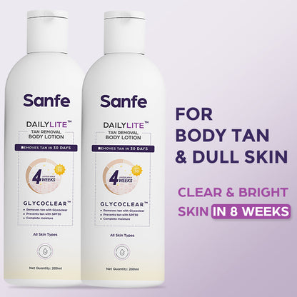 DailyLite Tan Removal Body Lotion - Pack of 2