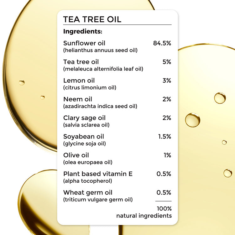 Dandruff Control Shampoo Conditioner  Tea Tree Oil Combo