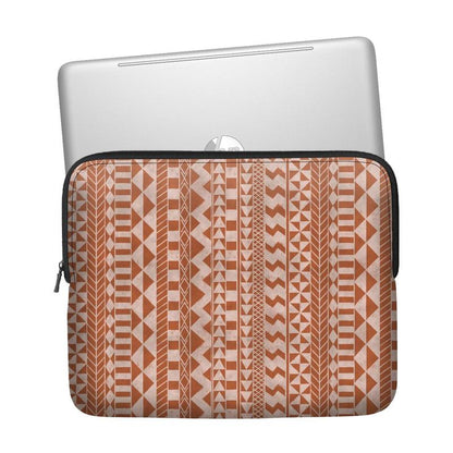 Brown Design Pattern Laptop Sleeve