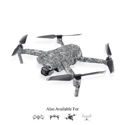 Digi Grey Camo Drone Skin