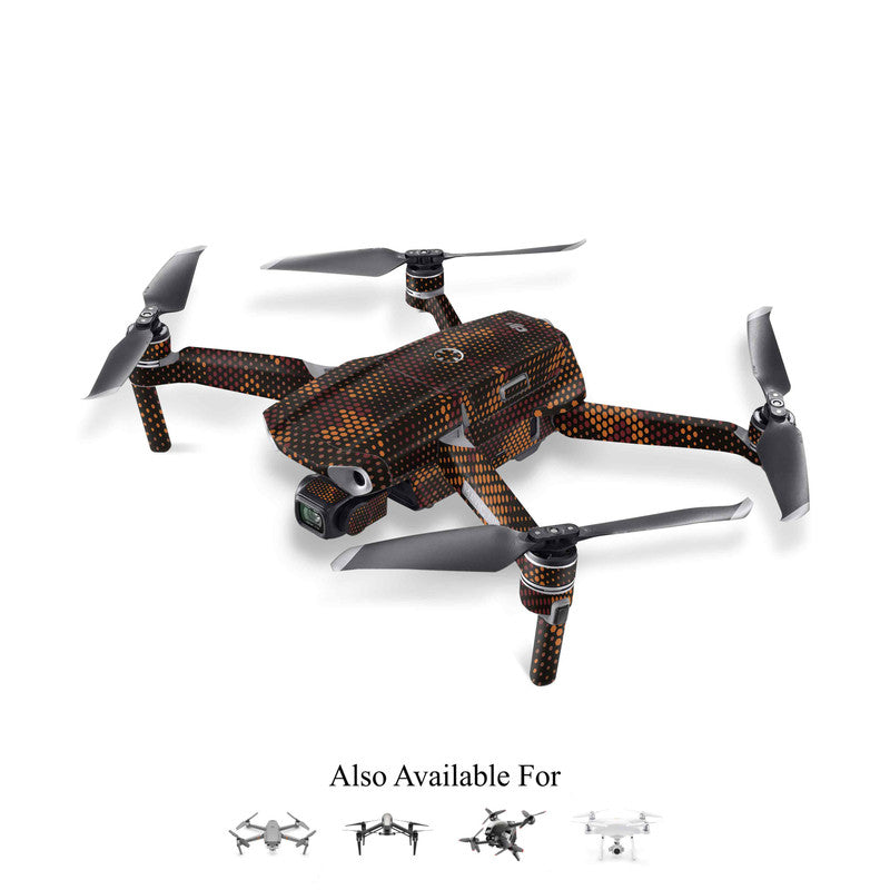 Matrix Design - Brown 1 Drone Skin