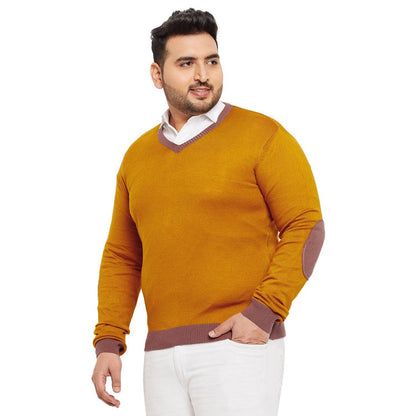 Men Plus Size Dumas Solid Sweater