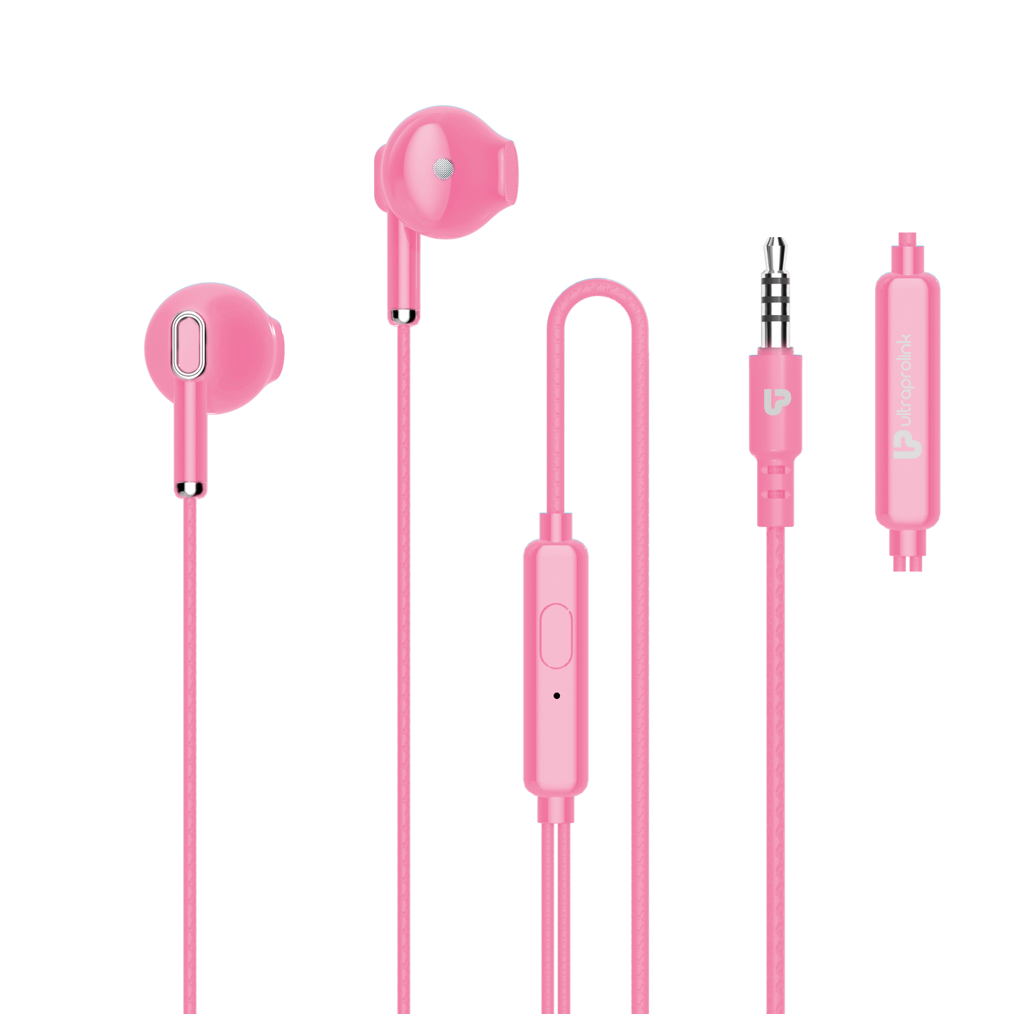 Pastels UM1130 Noise Isolation Hands free Earphones with Mic 1.2m