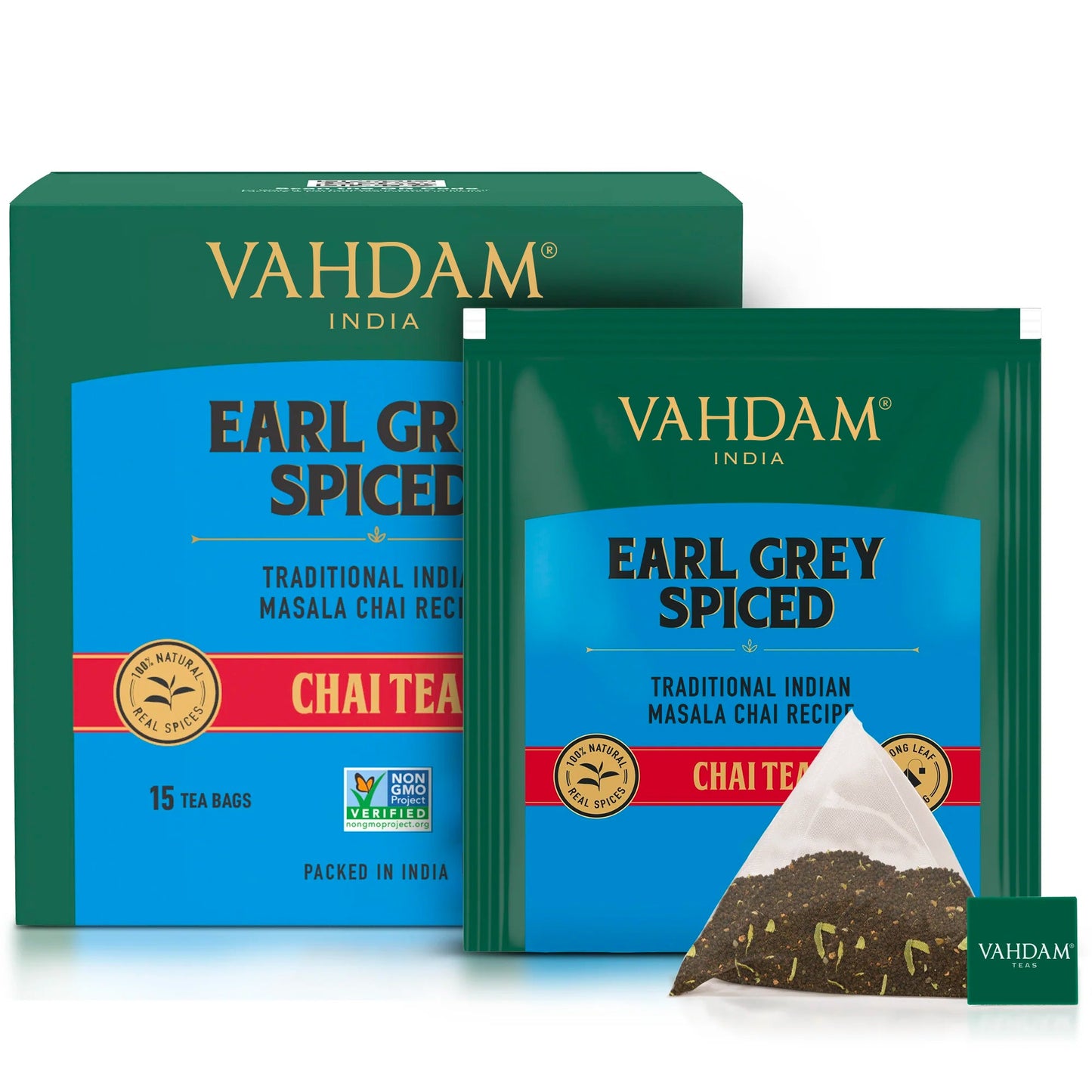 FG-Earl Grey Masala Chai Tea 15 Count