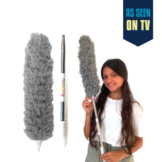 Microfibre Multipurpose Duster - Bendable Washable and Extendable upto 100 inches 254cm