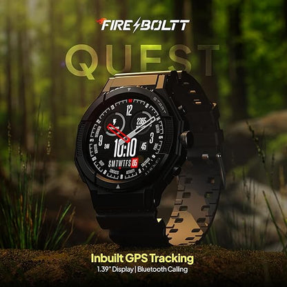 Fire-Boltt Quest 1.39 Full Touch GPS Tracking Smart Watch