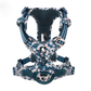 Truelove Floral No Pull Pet Harness for Dogs Saxony Blue
