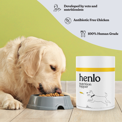 Henlo Everyday Topper for Home Cooked Food  Balanced Nutrition for Dogs