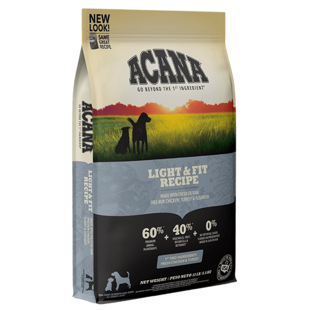 Acana Light  Fit Weight Management Adult Dog Dry Food All Breeds