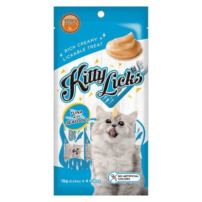 Kitty Licks Tuna Seafood Cat Treats