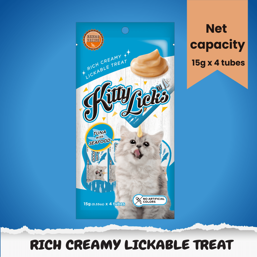 Kitty Licks Tuna Seafood Cat Treats