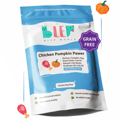 BLEP Chicken  Pumpkin Pawer Dog Wet Food 200g