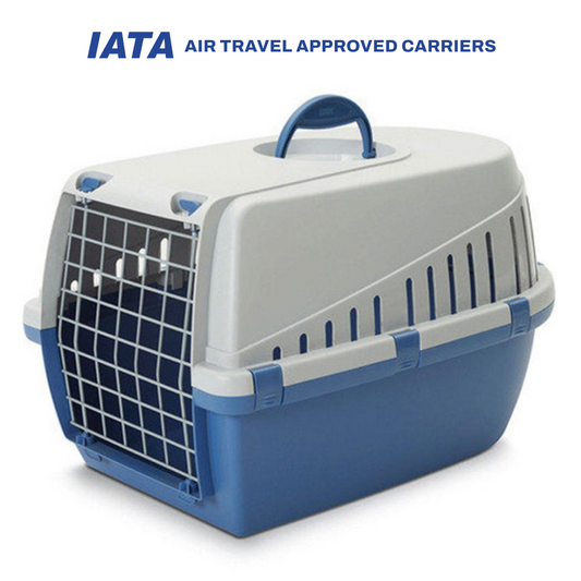 Savic Trotter 1 IATA Approved Travel Carrier for Dogs and Cats Nordic Blue