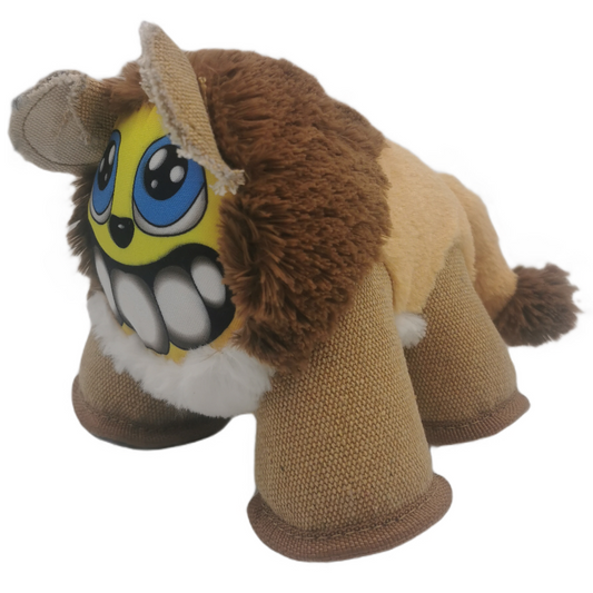 NutraPet The Fiesty Lion Toy for Dogs Multicolour