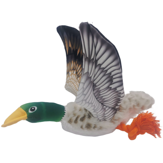 NutraPet The Flying Duck Toy for Dogs Multicolor