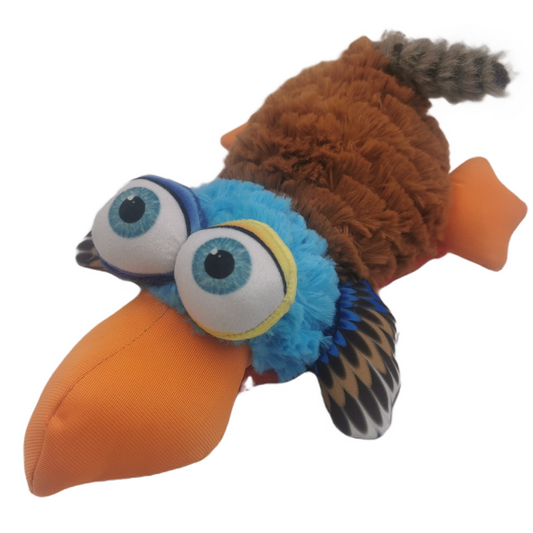 NutraPet The Big Eyed Chicken Toy for Dogs Multicolour