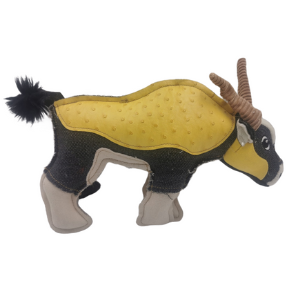 NutraPet The Bushy Antelope Toy for Dogs Multicolor