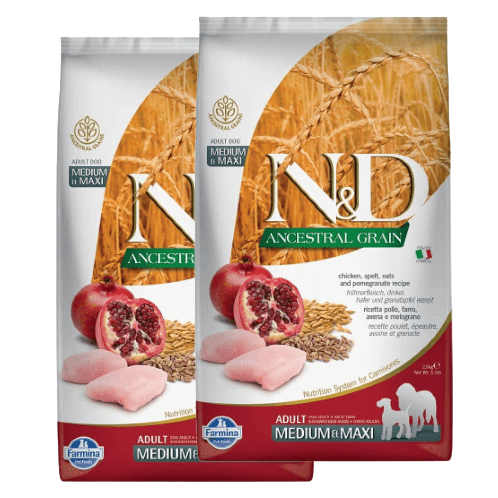 Farmina ND Chicken  Pomegranate Adult Medium Maxi Dog Dry Food