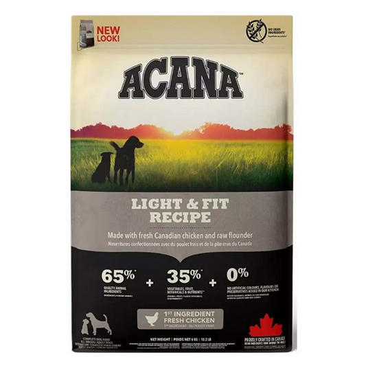 Acana Light  Fit Weight Management Adult Dog Dry Food All Breeds