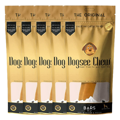 Dogsee Chew 100 Natural Yak Milk Bars Large Breed Dog Treats