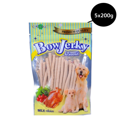 Rena BowJerky Milk Sticks Dog Treats