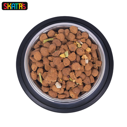 Skatrs Anti Skid Stainless Steel Bowl for Dogs and Cats Buy 1 Get 1