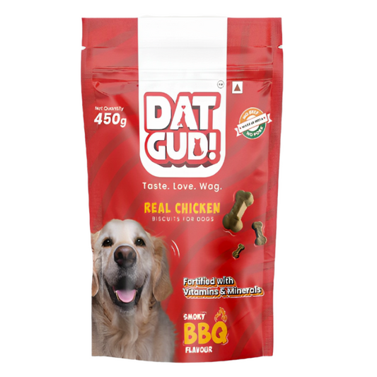 DatGud Smoky Barbeque Flavoured Biscuits Dog Treats