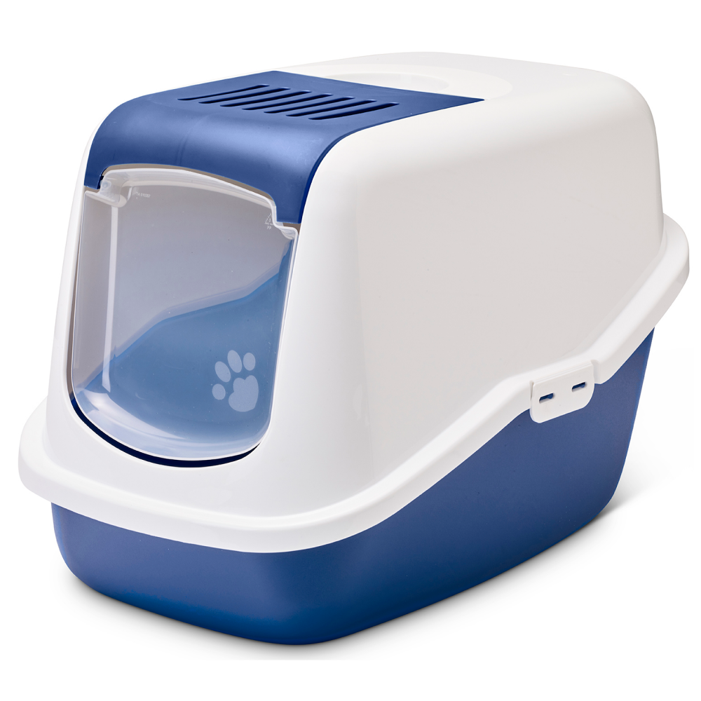 Savic Nestor Toilet Home for Cats Nordic Blue